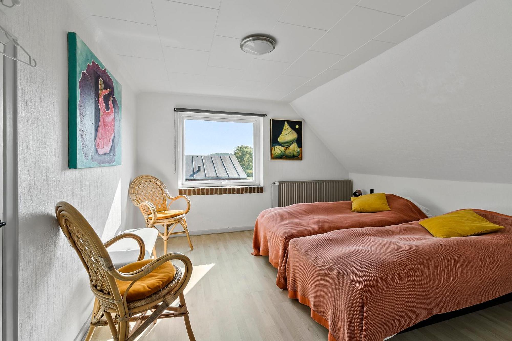 Logi i hus med kunst og have Bed & Breakfast Vestervig Eksteriør bilde