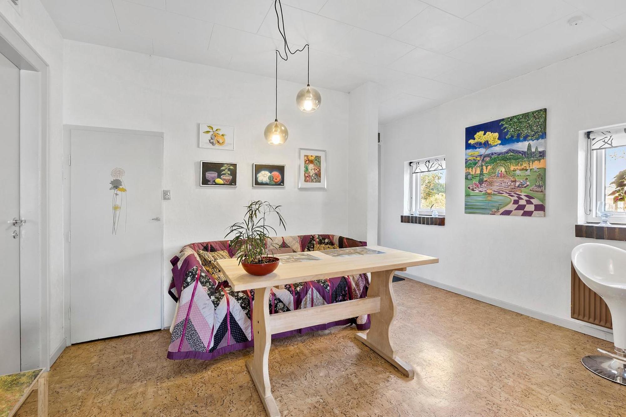 Logi i hus med kunst og have Bed & Breakfast Vestervig Eksteriør bilde
